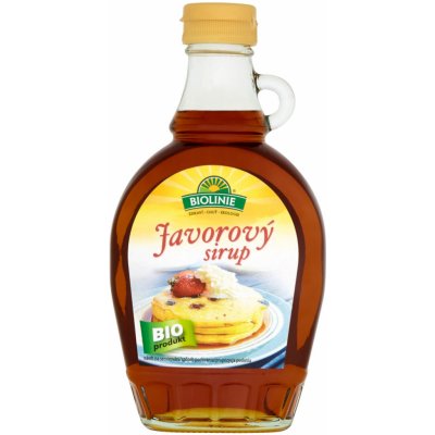 Biolinie Bio Javorový sirup Grade A 250 ml – Zbozi.Blesk.cz