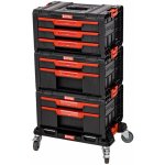 QBrick Sada plastových boxů na nářadí Pro Drawer Workshop SET 1 525 x 345 x 885 mm P90683 – Sleviste.cz