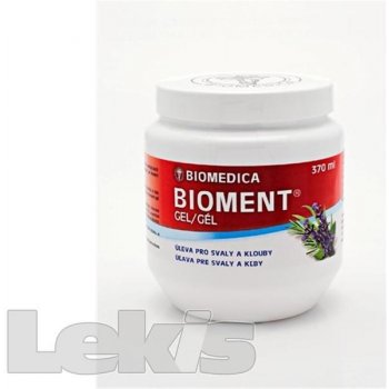 Biomedica Bioment masážní gel 370 ml