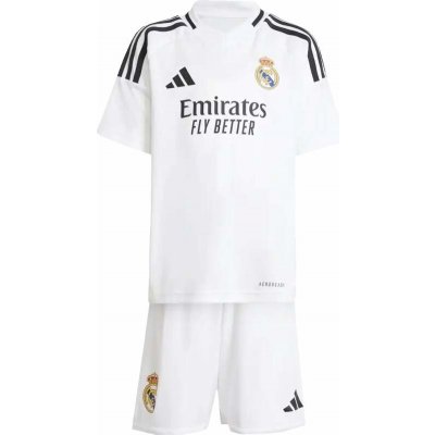 adidas Dětská domácí souprava Real Madrid 24/25 bílá malé děti – Zboží Dáma