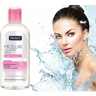 Nuagé Micellar Aloe Vera vitamín E & Extrakt z heřmánku 3v1 micelární vlhčené ubrousky 25 ks – Hledejceny.cz