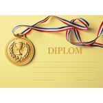 Diplom A5 Medaile – Zboží Dáma