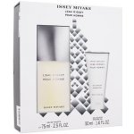 Issey Miyake L´Eau D´Issey Pour Homme EDT 75 ml + sprchový gél 50 ml dárková sada – Hledejceny.cz