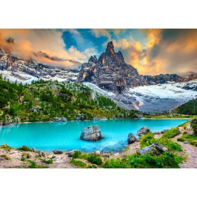 ENJOY Jezero Sorapis Dolomity Itálie 1000 dílků