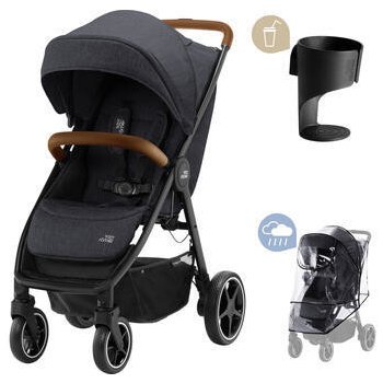 Britax B-Agile R black shadow/brown 2020