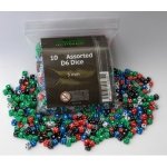 ADC Blackfire hrací kostky 10 kusů D6 5mm Barevný mix – Zbozi.Blesk.cz