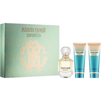 Roberto Cavalli Paradiso EDP 75 ml + tělové mléko 75 ml + sprchový gel 75 ml dárková sada