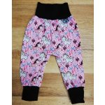 Yháček Turkáče úplet rostoucí tepláčky Zebra na růžové – Zboží Mobilmania