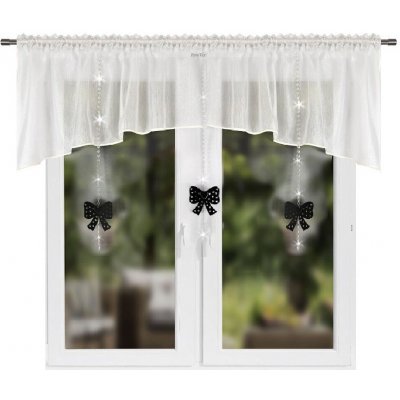 BytoTex Dekorační krátká záclona L725, 300x110 cm – Hledejceny.cz