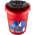 Vileda Vědro s ždímačem vhodné pro mopy Supermocio Velour Soft nebo Style – Zboží Dáma