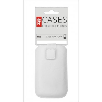 Pouzdro GAMACZ CASE ETC DEKO SAMSUNG S6500 MINI II/G130HN GALAXY YOUNG 2/ALCATEL POP C1 bílé – Hledejceny.cz