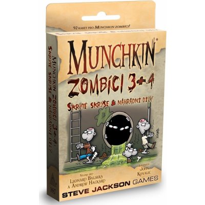 ADC Blackfire Munchkin Zombíci 3+4 – Zbozi.Blesk.cz