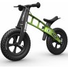 Dětské balanční kolo FirstBIKE FAT EDITION zelené