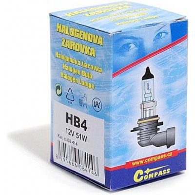 Compass Super White HB4 P22d 12V 51W – Sleviste.cz