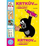 Krtkův sešit počítání malování hry samolepky Zdeněk Miler – Sleviste.cz