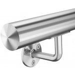 Madlo na schodiště | model S112 | AISI 304 | brus | 150 cm – Sleviste.cz