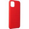 Pouzdro a kryt na mobilní telefon Apple Forcell Silicone Case Apple iPhone 11 Pro červené