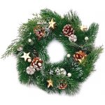 GOBA Vánoční věnec jehličí 32 cm – Hledejceny.cz