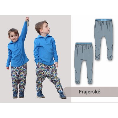 Šijeme hravě Střih parkour dětské tepláky – Zboží Mobilmania