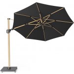 Challenger 2 Premium Platinum ø 350 cm, Faded Black, barva rámu Imitace dubu – Hledejceny.cz