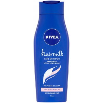 Nivea Hairmilk pečující šampon pro jemné vlasy 400 ml