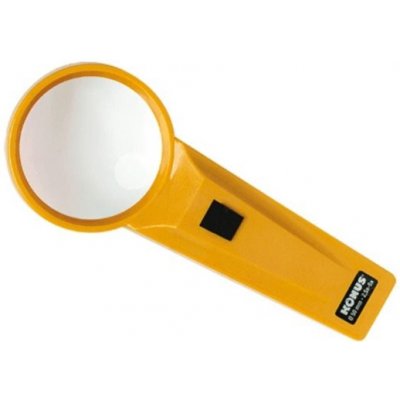 Konus Lux-65 2.5x/25x/55x Handheld Magnifier with LED Light