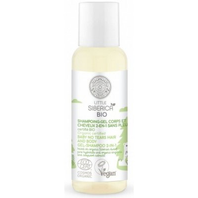 LITTLE SIBERICA Dětský gel-šampon 2v1 na vlasy a tělo „Bez slz“ 50 ml – Zboží Dáma