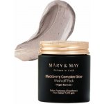 Mary & May Blackberry Complex Glow Wash Off Pack 125 g – Zboží Dáma