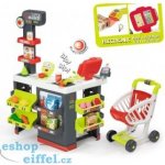 Smoby Supermarket šedo-zelený – Zboží Mobilmania