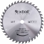 EXTOL PREMIUM Kotouč pilový s sk plátky, o 350x3,3x30mm, 40t 8803251 – Hledejceny.cz