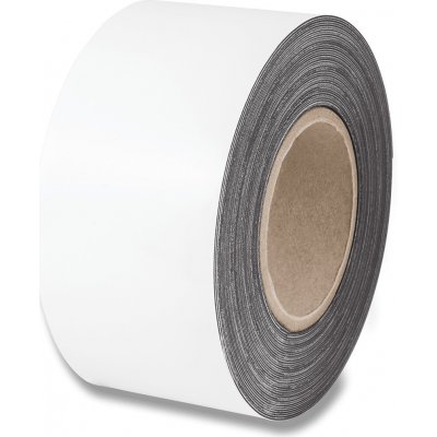 Bi-Office - popisovatelná magnetická páska - 76,2 mm x 15 m, bílá – Hledejceny.cz