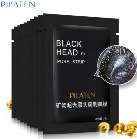 Pilaten Black Head černá slupovací maska Black Head Remover 10 x 6 g od 159  Kč - Heureka.cz