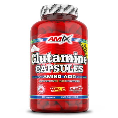 Amix Glutamine micro powder 360 kapslí – Sleviste.cz