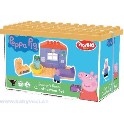 PlayBIG Bloxx Peppa Pig v ložnici – Zboží Mobilmania