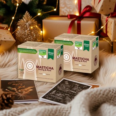 Masticha Strong&Pure Economy Double Pack 480 kapslí – Hledejceny.cz