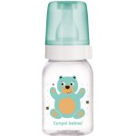 Canpol babies láhev s potiskem Happy Animals zajíček/oranžová 120ml – Sleviste.cz