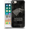 Pouzdro a kryt na mobilní telefon Apple Pouzdro Head Case Apple iPhone SE 2022 / SE 2020 Hra o trůny - Stark - Winter is coming