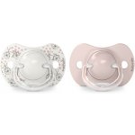 Suavinex dudlík SX Pro fyziologický Walk 2 ks růžová – Zboží Mobilmania