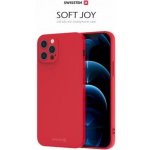 Pouzdro SWISSTEN Soft Joy Apple iPhone 7 / 8 / SE 2020 / SE 2022 - příjemné na dotek - silikonové - červené – Hledejceny.cz