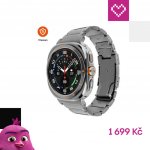 FIXED Titanium Strap pro Samsung Galaxy Watch Ultra, přírodní titan FIXTST-1384-NT – Zboží Živě