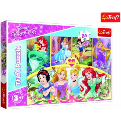 Trefl Disney princezny MAXI 24 dílků – Zbozi.Blesk.cz