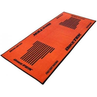 Koberec BikeTek oranžový – Sleviste.cz