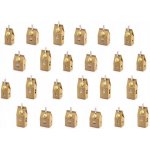 PartyDeco ADVENTNÍ kalendář domečky papírové – Zboží Dáma