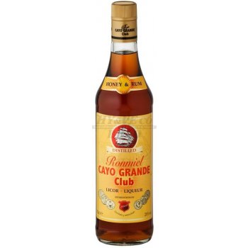 Cay Grande Club Honey 20% 0,7 l (holá láhev)