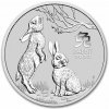 Stříbrná mince Rok Králíka Lunar III 1 Oz