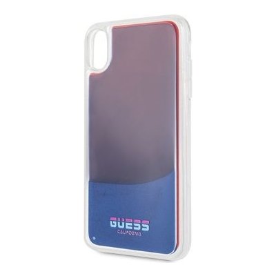 Guess Glow in The Dark PC TPU Apple iPhone XS Max písková-červené – Zboží Mobilmania