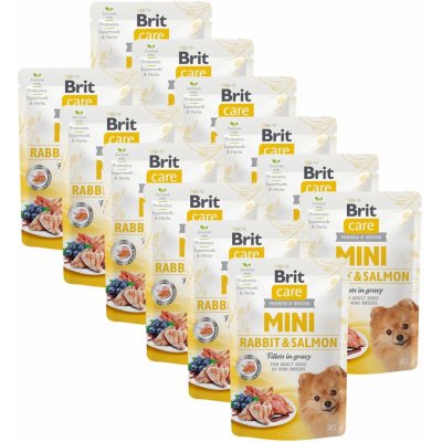 Brit Care Mini Rabbit & Salmon 12 x 85 g – Hledejceny.cz