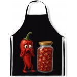 Impar Zástěra Vyděšené chilli – Zboží Mobilmania