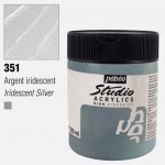 Pébéo Studio Acrylics Akrylová barva 351 Silver 500 ml – Hledejceny.cz