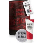 Hawkins & Brimble Natural Grooming Elemi & Ginseng krém na holení 100 ml + Elemi & Ginseng balzám po holení 125 ml dárková sada – Zbozi.Blesk.cz